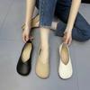 Leder Frühling Herbst Damen Ballerinas Damen Slipper Bequeme Weiche Leder Damen Flats Schuhe