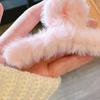Hair Claw Plush Decor Strong Grip Back Head Hair Clip Women Large Shower Hair Clamp Hair Styling Tool