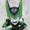 12cm Dragon Ball Anime Cute Cell Sitting Erect Middle Finger Action Figure Pvc Model Doll Collection Statue Ornament Toys Gift