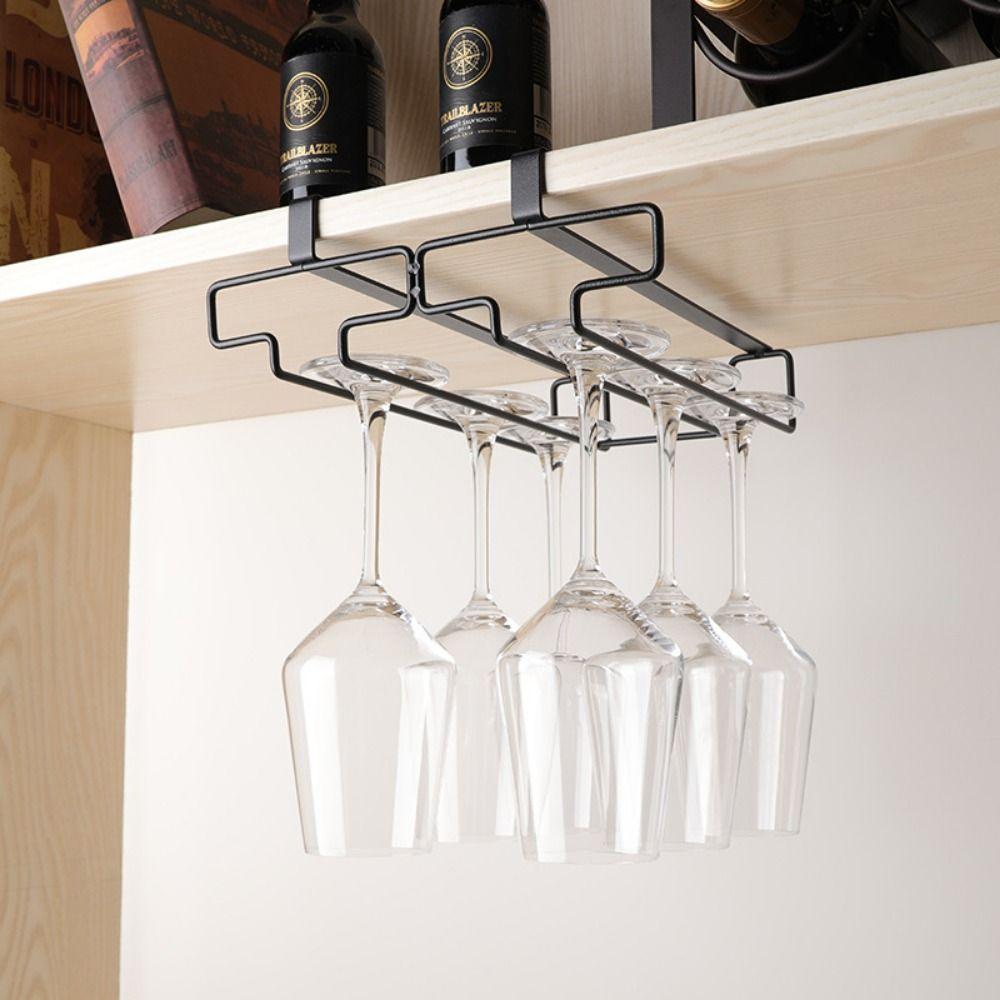 Durable Goblet Storage Shelf Lightweight Kitchen Storage Shelf  Kitchen Tools