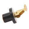 Brass Drain Plug Rugged Rustproof Strong Sealing Compression Drain Plug for Boat Marine Sinks Beams Baitwells 5 8 Inch