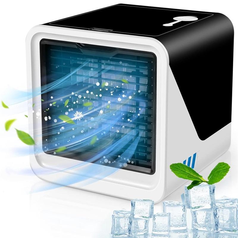 

3-х передачный USB мини-кулер для воды, вентилятор, портативный кондиционер, тихий охлаждающий вентилятор, новый чёрный