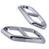 Exhaust Trim Set for Rear Four Outlet Area, Double Opening ABS Frames for GLC Class X254 More Detailed Exterior Appearance