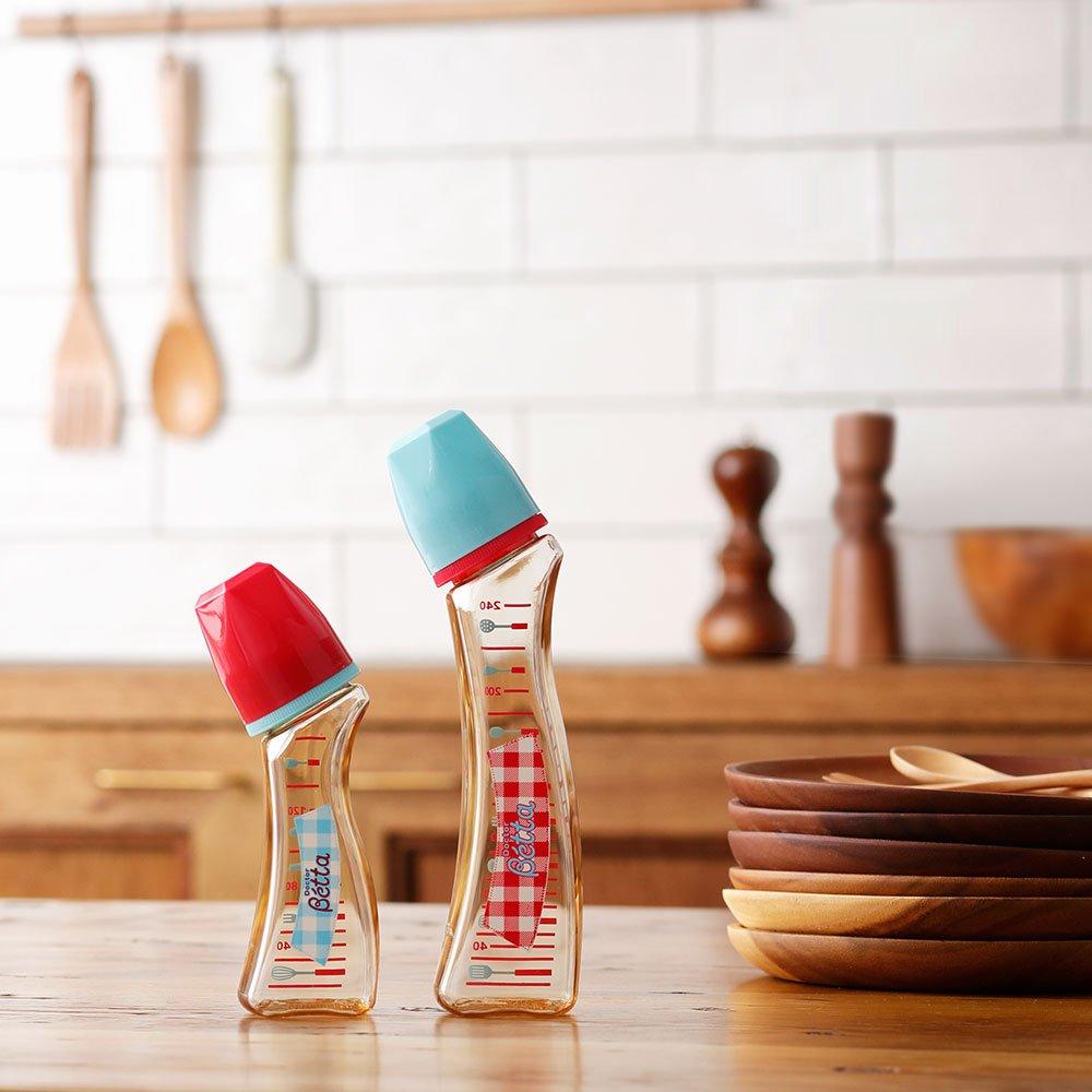 Betta Doctor Betta Baby Bottle Jewel S3 Gingham 120ml