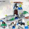 1602 Guardian City Building Children'S Assembled Building Block Small Particle Toys Attack And Defense Building Model