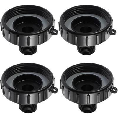 IBC Tank Adapter S60 X 1/2" 3/4' 1" 1.5 2" 63/75/80/100mm Thread Connector Ton Barrel Connect 1000 Liter IBC Tank Fitting