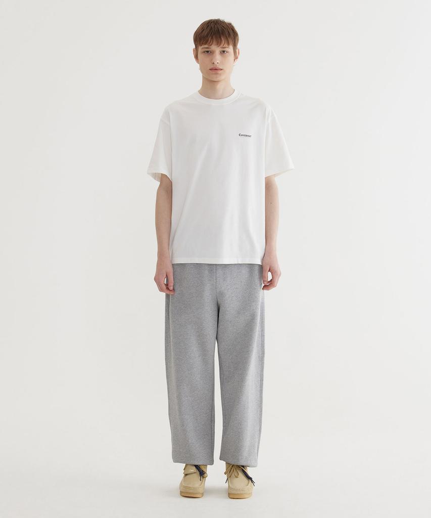 COVERNAT Regular Authentic Sweat Jogger Pants Melange Gray