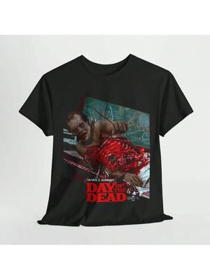 Day Of The Dead 1985 George A Romero Movie T Shirt Unisex Heavy Cotton Tee