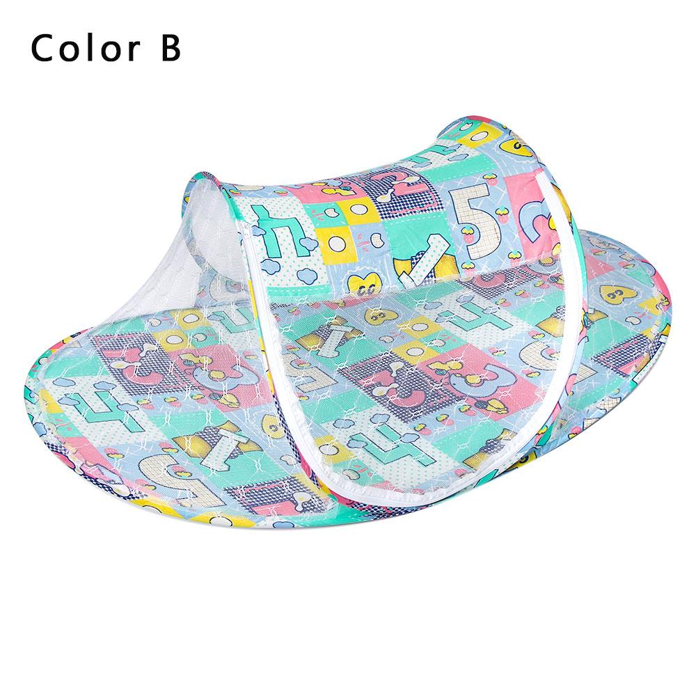 Foldable Kids Baby Summer Bed Room Netting Canopy Bedding Dome Tent Mosquito Net Mesh Fabric Border Decor Insect Prevention