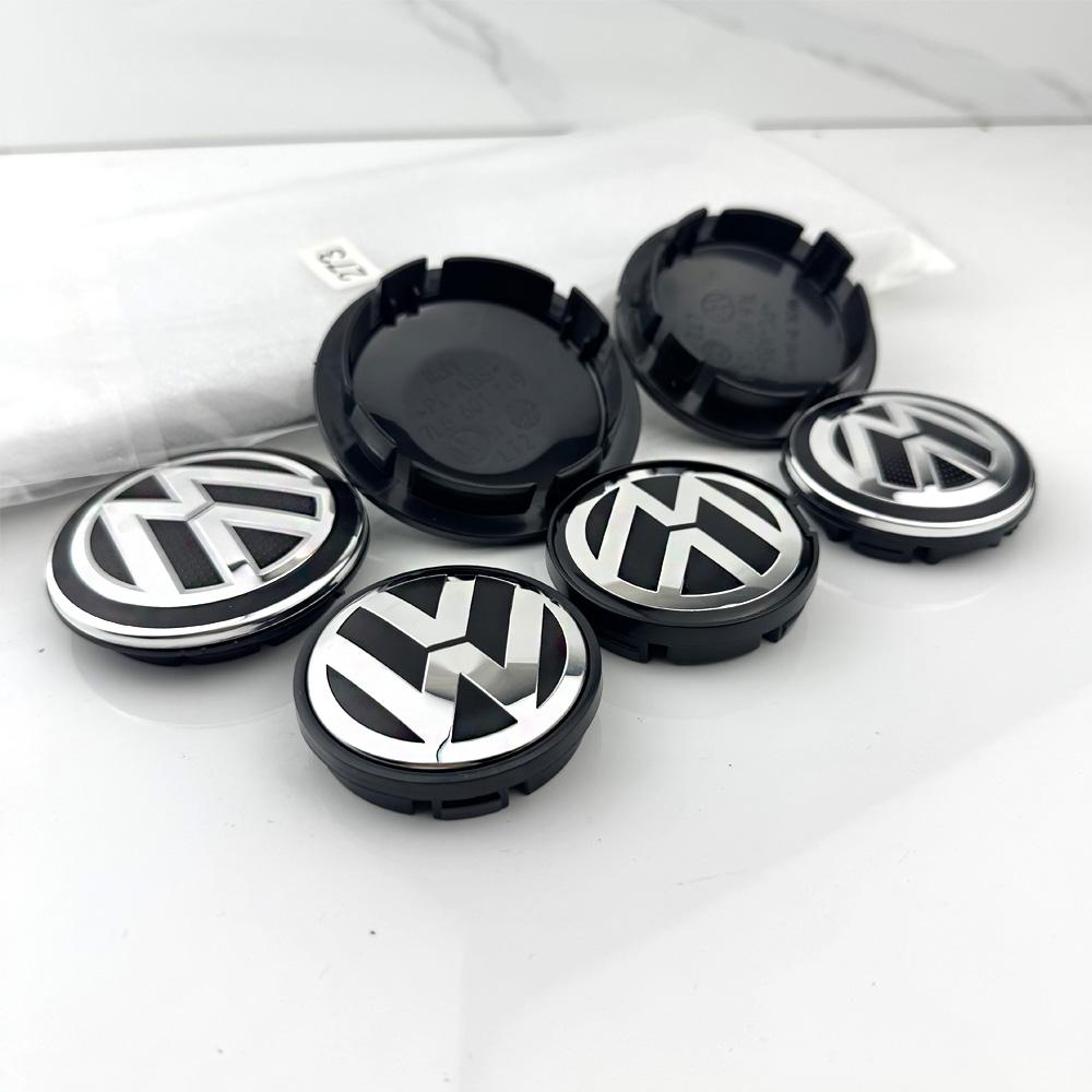 For VW 4pcs 55mm 56mm 65mm 70mm 76mm Car Wheel Center Caps Hubcap Cover for VW Jetta MK5 Golf Passat styling 3B7601171 ER1 g6