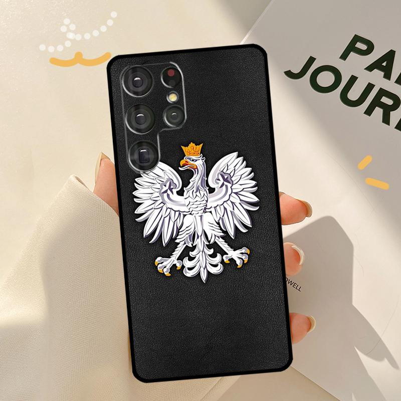 Poland Flag Case For Samsung Galaxy S23 S21 S22 Ultra Note 20 S20 FE S8 S9 S10 Note 10 Plus Phone Shell
