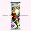 Dragon Ball Z Hanging Paintings Room Decorative Poster Hot Blooded Anime Saiyan Scrolls Picture Gotenks Vegeta Cartoon Wall Art