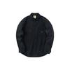 Lifestyle Series Black Unisex Loose Long Sleeve Corduroy Shirt Jacket 172248771-2