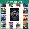 Vibrant And Durable Demon Slayer Kimetsu No Yaiba Anime Poster Scroll For Decorative Wall Art