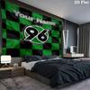 Hannover 96 Custom Name Wall Tapestry Aesthetic Wall Hanging Printed Fabric Blanket Decorative Tapestries for Bedroom Living Room Home Decor