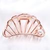 Unique Fashion Hair Accessories Ladies Geometric Metal Korean Hair Claw Clip