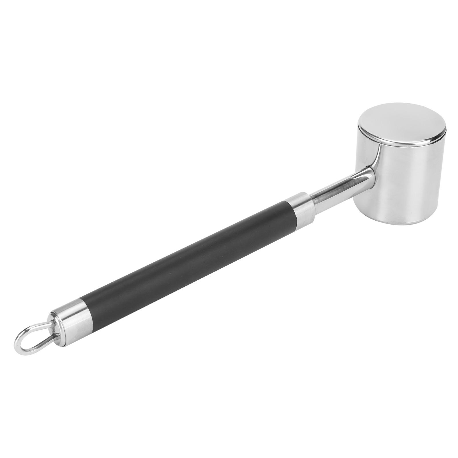 Stainless Steel DualSided Meat Tenderizer Hammer for Tenderizing Steak Chicken Pork