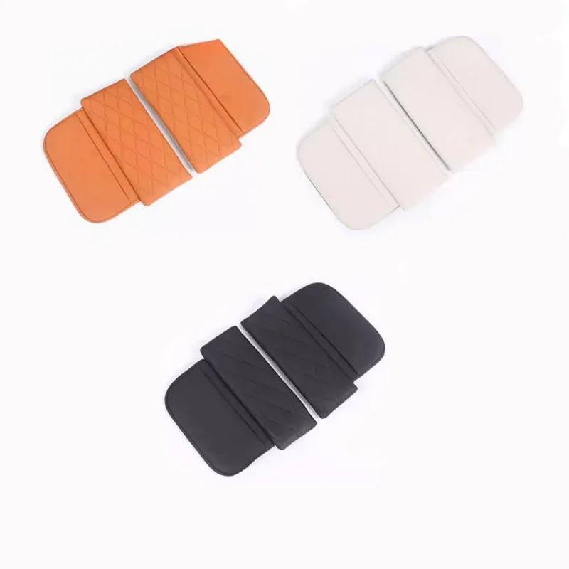 Center Console Armrest Box Cover Pad For Mercedes Benz S Maybach Class W223 S350 S450 S500 Leather Anti-Scratch Armrest Cushion
