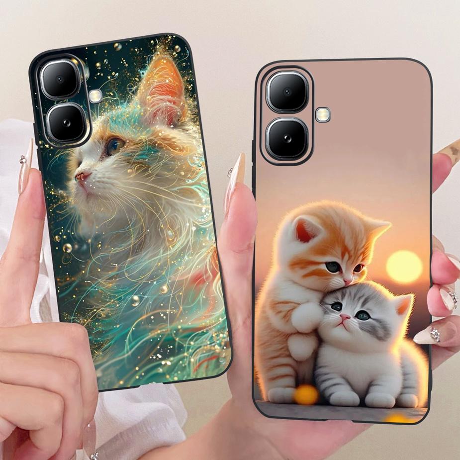 For Infinix Smart 20 Case X6840 X6840B Luxury Flowers Butterfly Painted Phone Cover Case For Infinix Smart 20 Smart20 Soft Shell