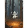 Dark Academia Art Haunting Ghost Poster Prints Halloween Home Decor Haunted House Gothic Vampire Canvas Painting Wall Art