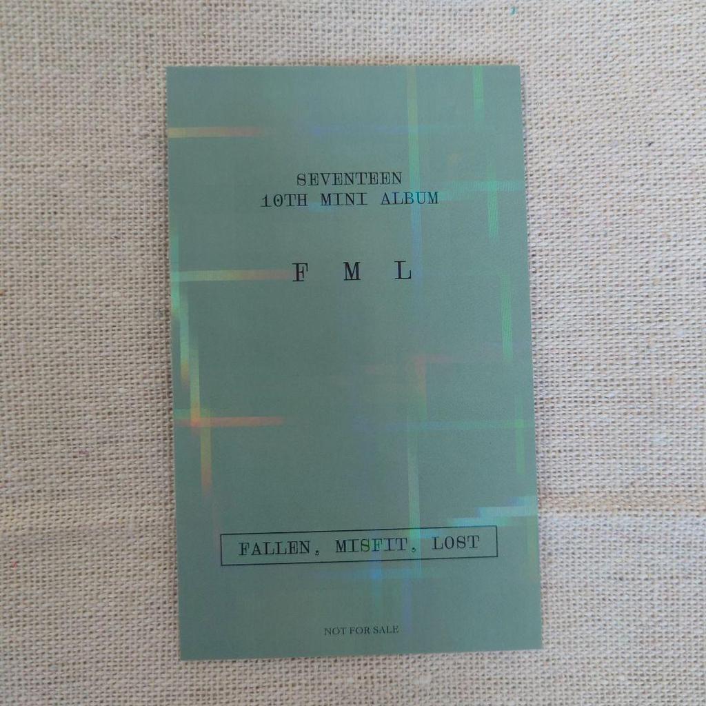 [USED] Joshua FML weverse Rakidro