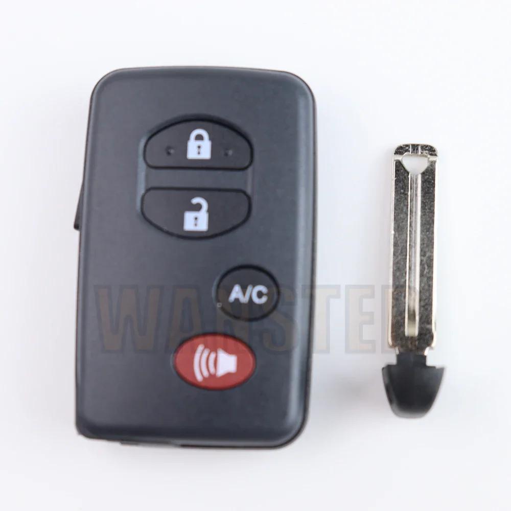 For Toyota Land Cruiser Prado Camry Crown Majesta Highlander Kluger Mark X Subaru Foreste Xv Car Key Fob Case Shell Housing