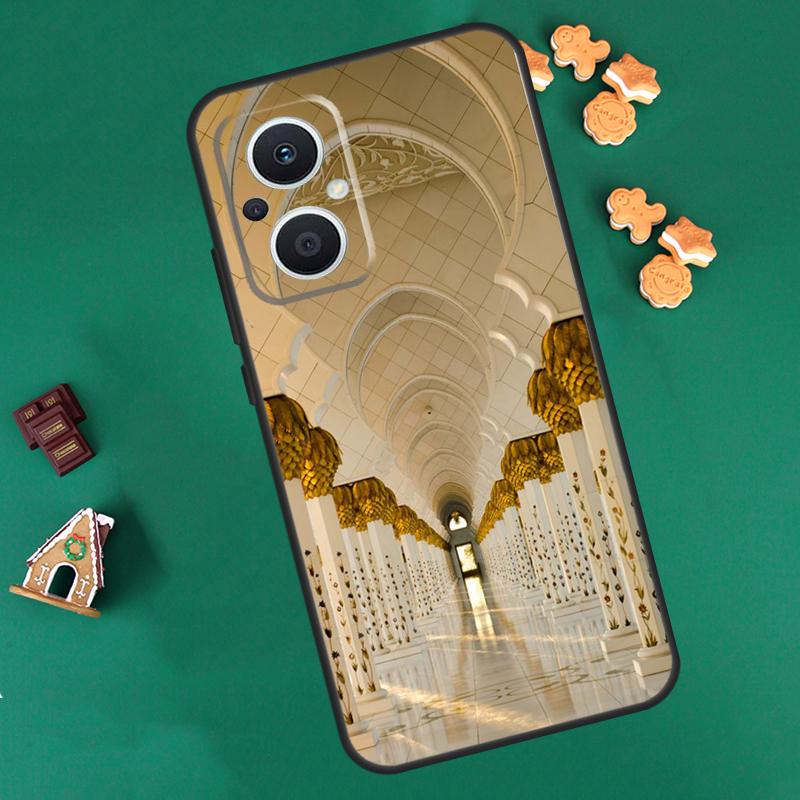Islam Muslimische Moschee Hülle für OPPO Reno 10 Pro 4Z 5Z 8T 4 5 6 7 8 Lite OPPO Find X6 Pro X3 X2 Neo X5 Lite Hülle