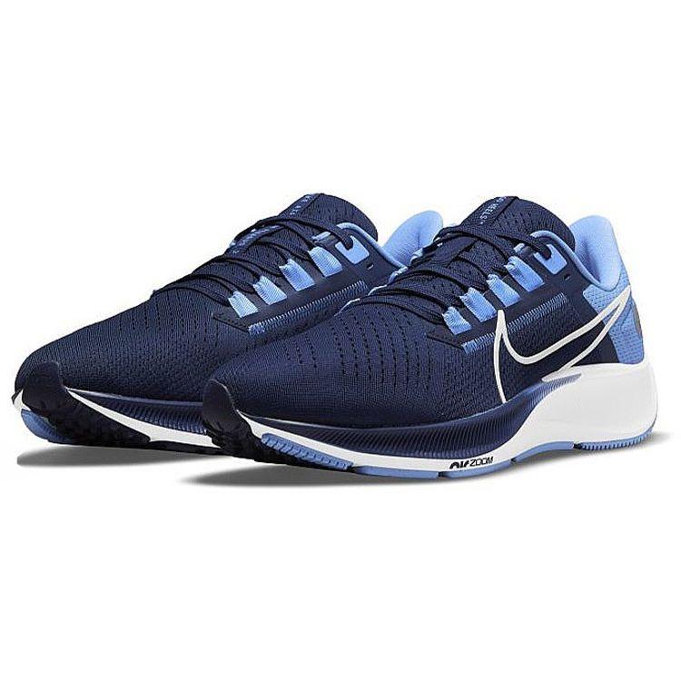 Nike Air Zoom Pegasus 38 UNC Unisex Sneakers Blue College-Navy Valor-Blue DJ0860-400