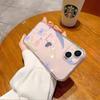 All-inclusive transparent mobile phone case iphone16 tulip 15 anti-drop soft case Apple 17promax trendy women's 11
