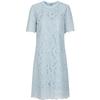 JUZUI Elegant Beaded Lace Midi Dress