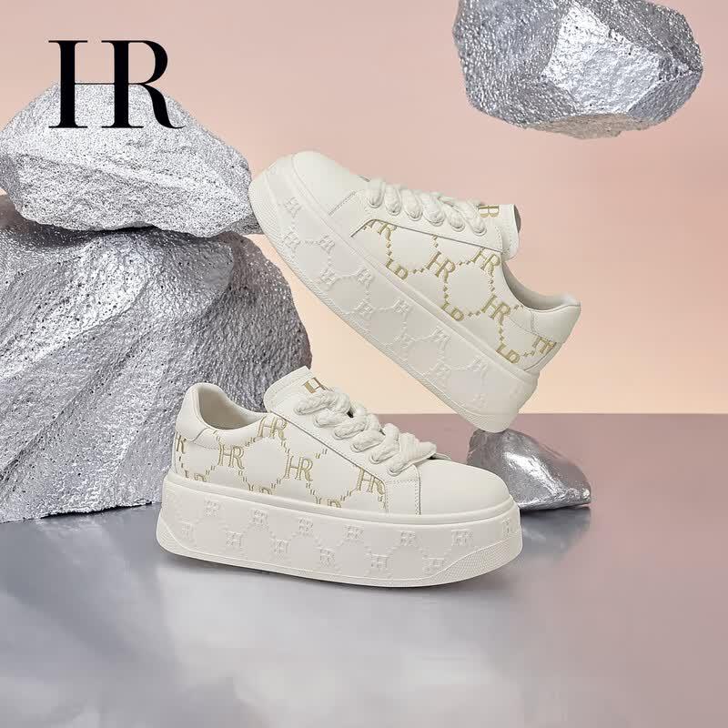 HR Helena Women s Chunky Platform Lace-Up Sneakers 35