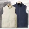 Les gilets sont les mêmes pour hommes et femmes, plus velours chaud automne et hiver, intérieur et extérieur, gilet sans manches intérieur