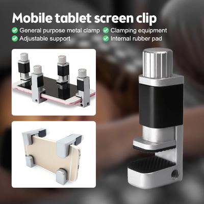 4ks/sada Držák svěrky Nastavitelný nástroj na opravu mobilního telefonu Upevnění obrazovky LCD displeje Klip k tabletu Příslušenství k tabletu Lis na obrazovku mobilního telefonu