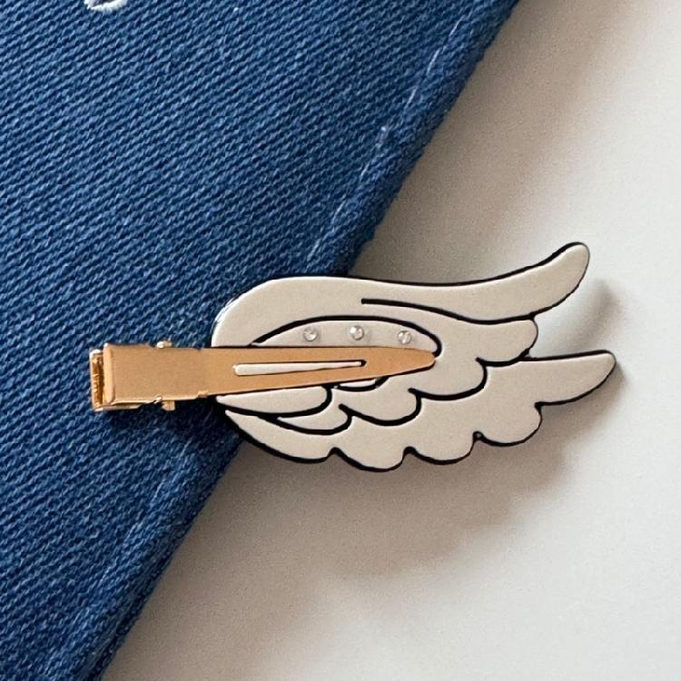 Beliebte Flügelform Haarspange Seitenhaarspange Rutschfestes Design Haarnadel Für Kinder Jugendliche Tägliches Tragen Mode Damen Accessoires
