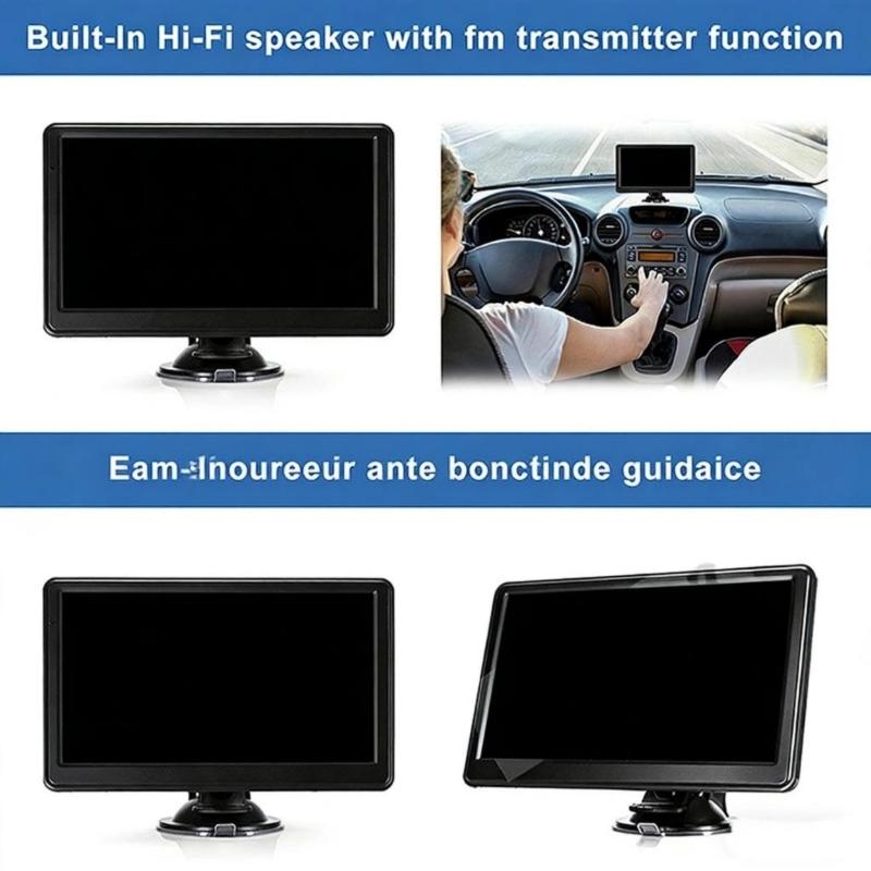 7inch GPSs Navigation For Car And Truck With Life North US Maps Updates And Card Slot
