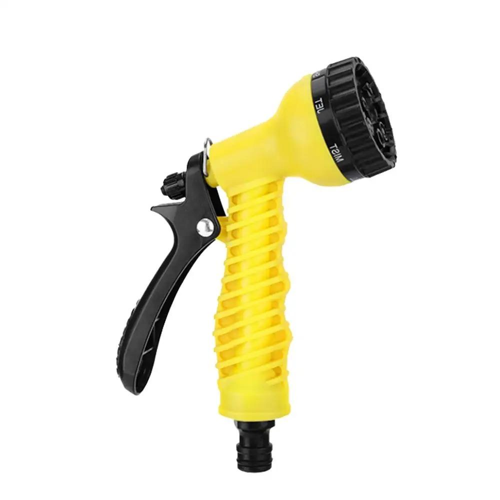 Garden Hose Nozzle Small Hose Spray Nozzle Sprayer 7 Spray Patterns Adjustable Plant Watering Nozzle Water Hose Nozzle