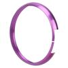 Car Remote Key Fob Decorative Ring Trim Purple Aluminum Replacement for MINI R55 R56 R57 R58 R59 R60 2008‑on