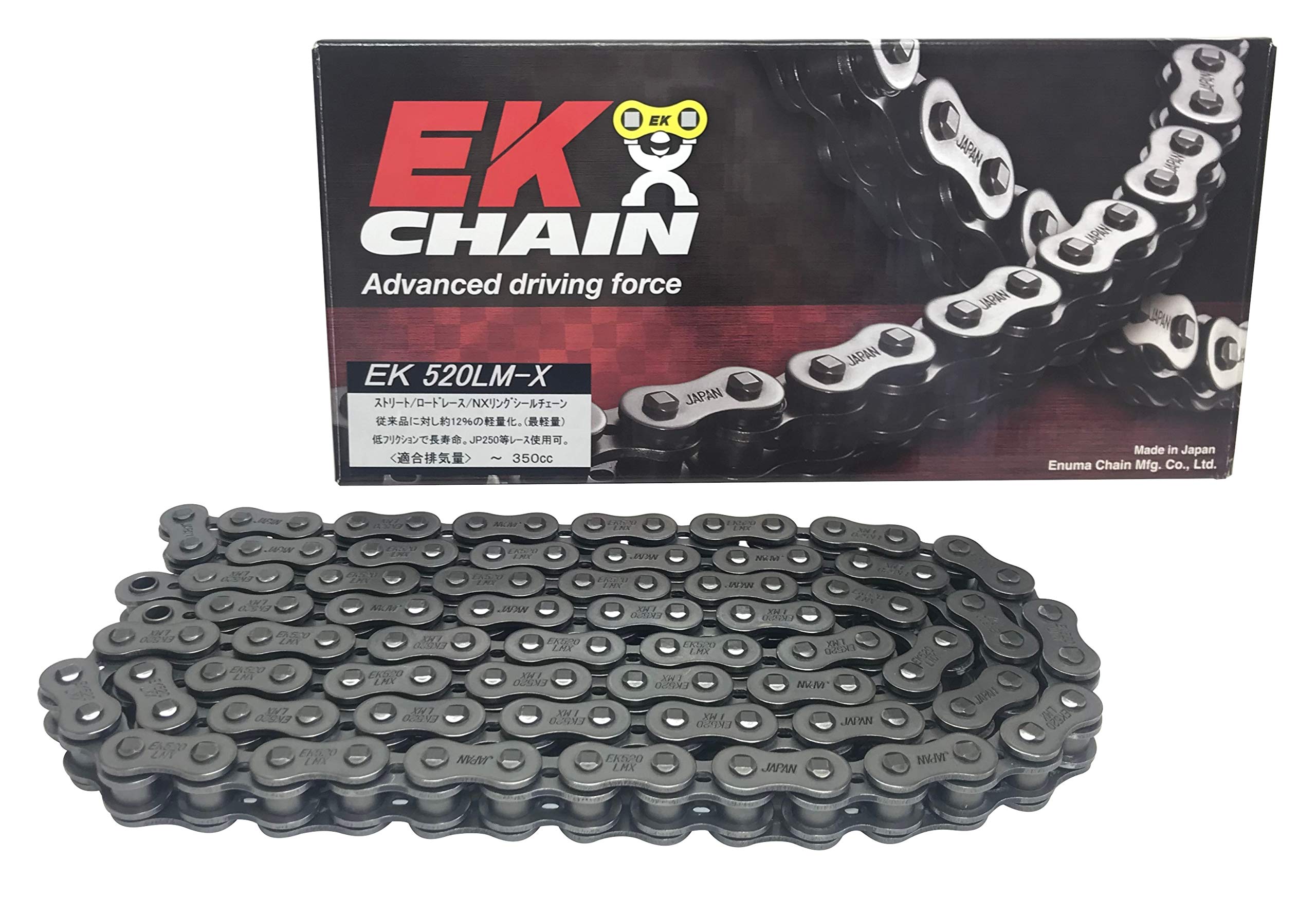 

EK NX Ring Seal Chain Steel 112L Clip 520LM-X [Semi-Press Joint]