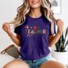 Patriotic Teacher Unisexs Tshirt Usa Crayon Leopard 4th Of July Red White Blue