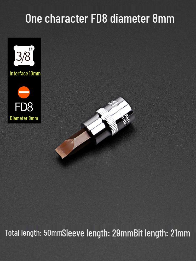 Flower Pattern Torx T30 T40 Slotted Phillips Screwdriver Bit Set with Press-Fit Heads