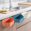 Cloud Shape Kitchen Hanging Trash Can Cabinet Door Buckle Garbage Basin For Household Desktop Clutter Collection Accessories