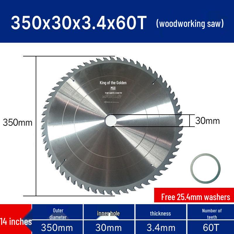 10-Inch Wood and Marble Diamond Saw Blade for Circular Saws