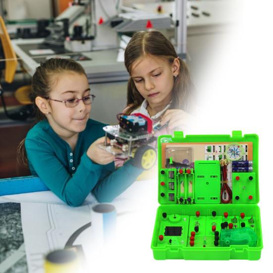 Circuit Experiment Kit Basic Connect Wires ABS Student Electricity Learning Tool for Science