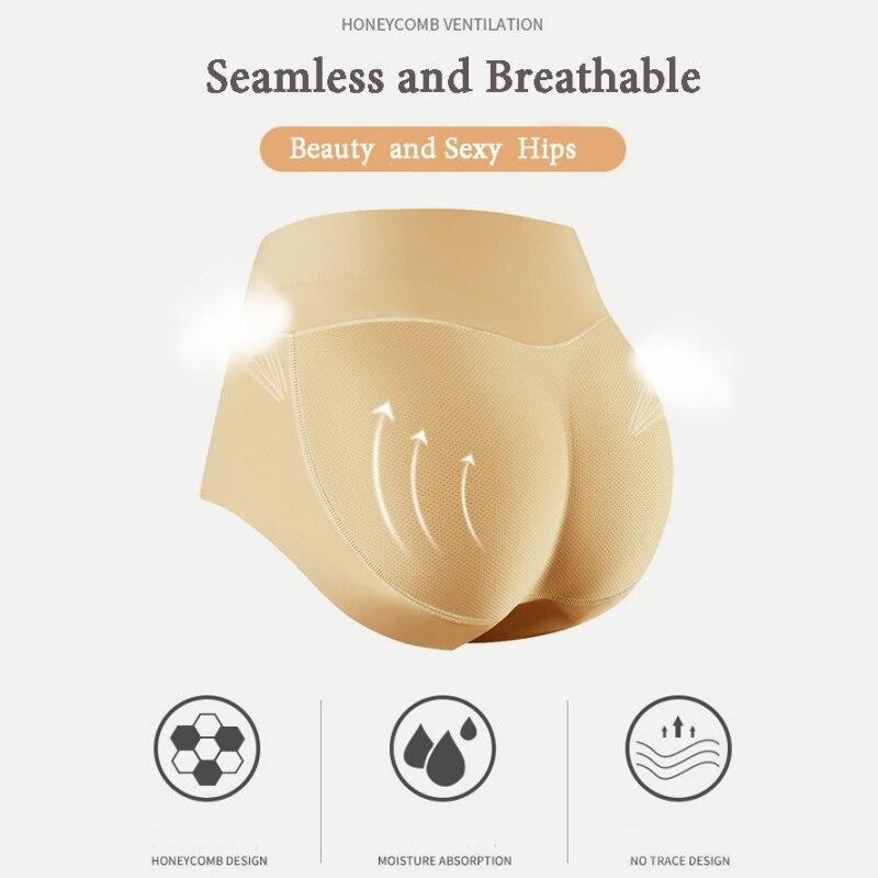 Women Control Panties Padded Panties Underwear Seamless Butt Lifter Hip Enhancer Body Shaper Shapewear