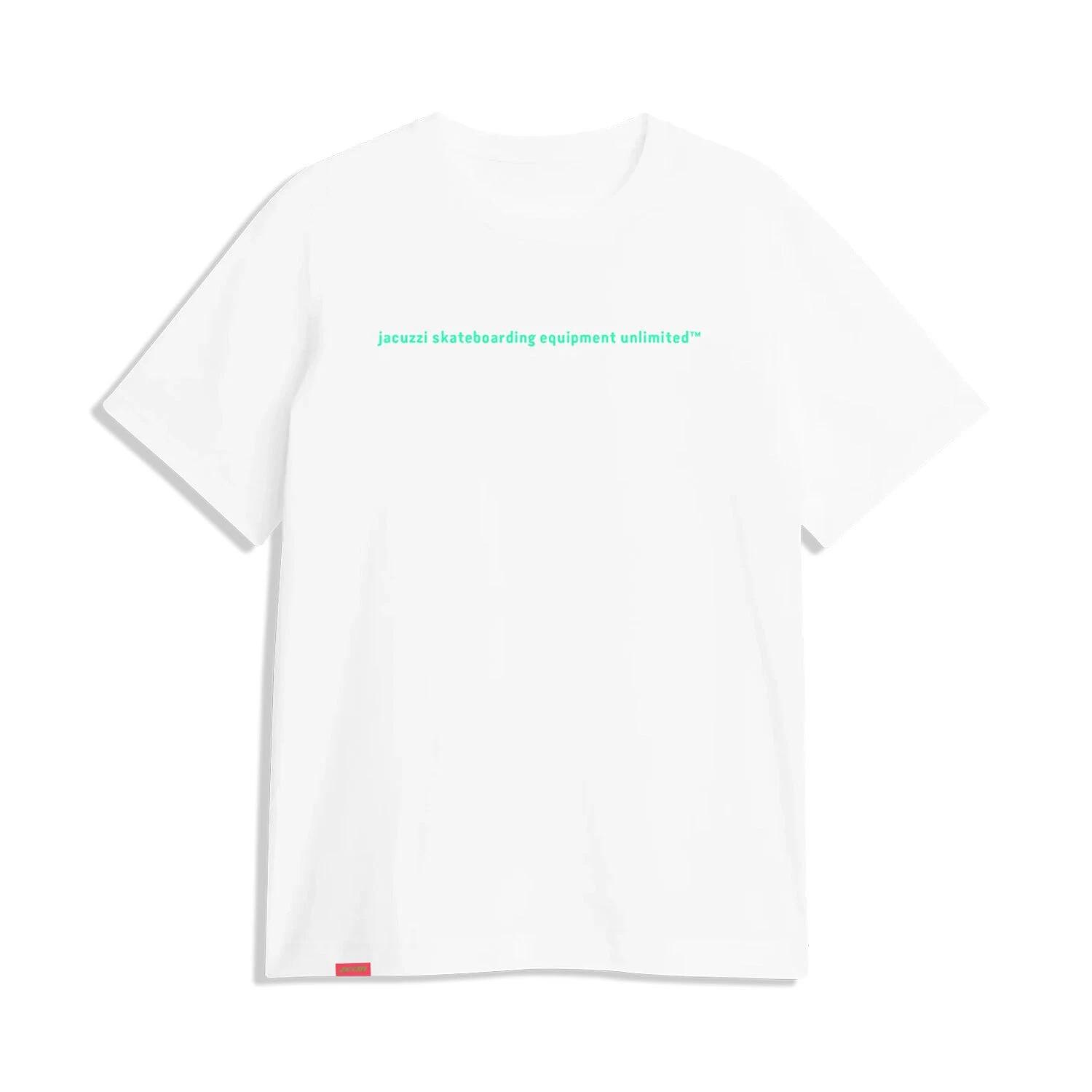 Jacuzzi Skateboards Shirt Legal White L