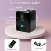 350W Mini Cold Spark Machine Stage Effects Wireless Remote DJ Equipment Party Fountain Spark Machine DMX Control Disco Wedding