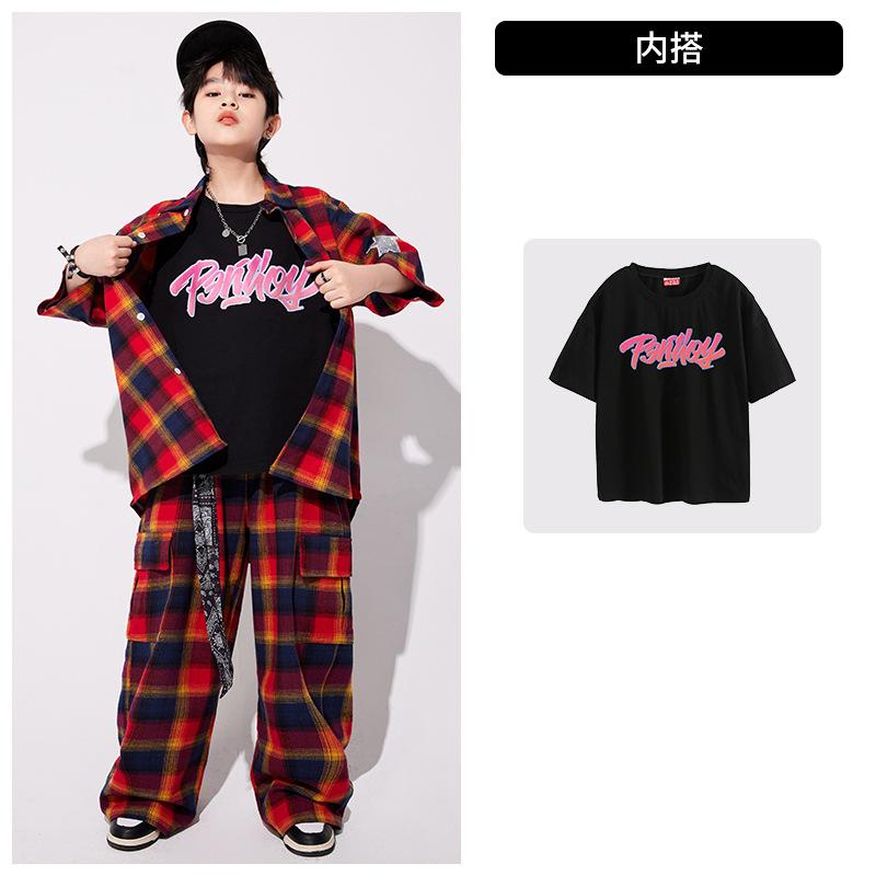 Hip-Hop Children'S Trendy Costumes, Boys' Suits, Hiphop Children'S Clothing, Hip-Hop Catwalk Girls, Jazz Drums
