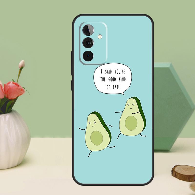 Lovely Avocado For Samsung Galaxy A16 A55 A35 A15 A32 A12 A22 A52 A54 A34 A14 A56 A36 A26 A13 A53 A06 Case