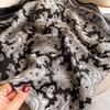 High-quality Luxurious Silk Scarves Headband Scarfs Neck Scarf For Women Chain Silk Scarf Women's Decorative Shawl