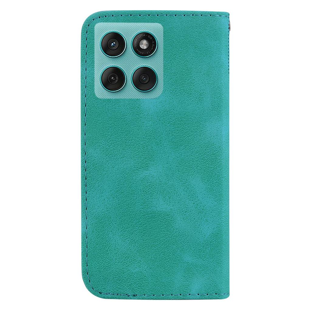 For Motorola Edge 60 5G/60 Fusion 5G Stand Case 7-Shaped Pattern Imprint Leather Phone Cover